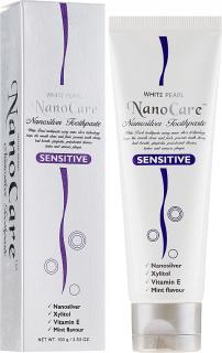 Zubní pasta White Pearl NanoCare Sensitive, 100 g