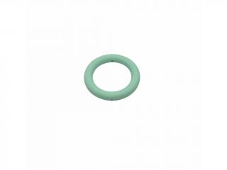 Silikonový korálek kruh mint BJ 65 mm (Kruhové silikonové korálky mint, mentolové)