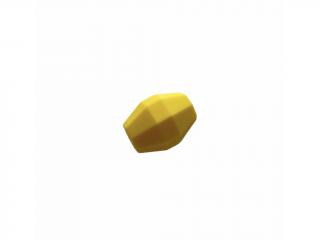 Silikonový korálek soudek tmavě žlutý 20 mm (Soudek tmavě žlutý)