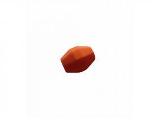 Silikonový korálek soudek zářivě oranžový 20 mm (Soudek zářivě oranžový)