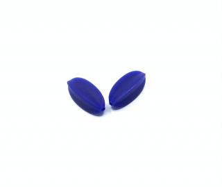 Silikonový korálek starfruit námořnicky modrý 30 mm (Starfruit námořnicky modrý)