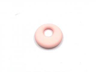 Silikonový přívěsek kruh růžový BJ (Kruh růžový BJ)