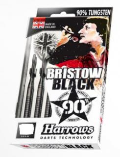Harrows Šipky Steel Black 24gR Eric Bristow 90%