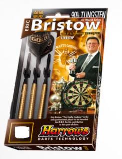 Harrows Šipky Steel Gold 24gR Eric Bristow 90%