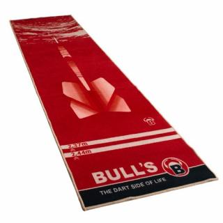 Koberec k terči bulls carpet mat 180 red  (barva červená)
