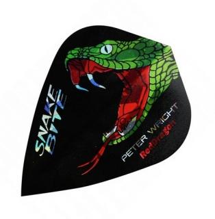 Letky Peter Wright Snakebite Kite Holographic Red Dragon