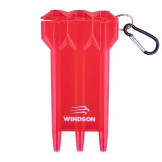 Plastové pouzdro Windson CASEPET červené (Součástí je malá karabinka pro uchycení pouzdra.)