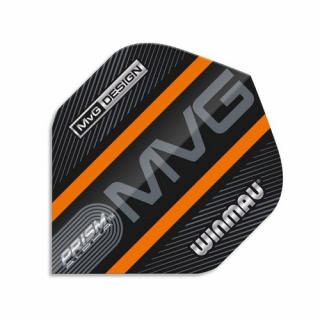 Winmau Letky Prism Alpha Michael van Gerwen Logo Stripe W6915.716 (BLACK  ORANGE)