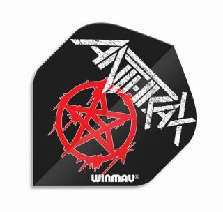 Winmau letky Rock Legend Anthrax Logo