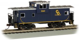 Bachmann HO 36 FT Wide-Vision Caboose - Chesapeake &amp; Ohio® #3260