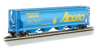 Bachmann HO 4 Bay Cylindrical Grain Hopper - Alberta/Edmonton