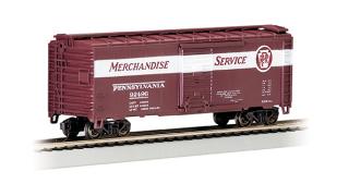 Bachmann HO 40' Box Car PS-1 - PRR #92496 (Merchandise Service)