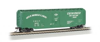 Bachmann HO 50 FT Plug Door Box Car - Gulf Mobile &amp; Ohio