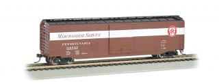 Bachmann HO 50 FT Sliding Door Box Car - PRR Merchandise Service