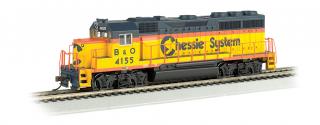 Bachmann HO EMD GP40 - Chessie® #4155