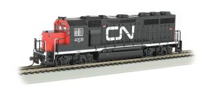 Bachmann HO EMD GP40 - CN #4008 - DCC