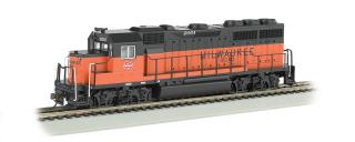 Bachmann HO EMD GP40 - Milwaukee Road #2001 - DCC