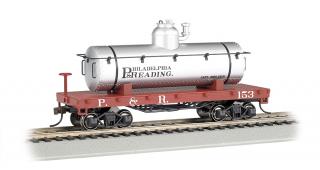 Bachmann HO Old-Time Tank Car - Philadelphia &amp; Reading