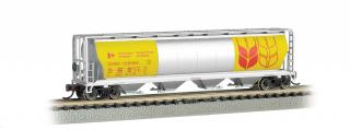 Bachmann N 4-Bay Cylindrical Grain Hopper - Government of Canada