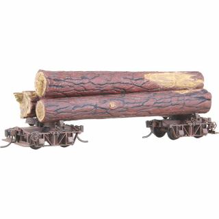 Kadee HO #101 Disconnect Log Car Truck with logs - stavebnice