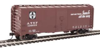 Walthers Mainline HO 40´ AAR 1944 Boxcar - Santa Fe #139033