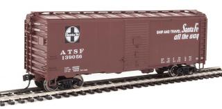 Walthers Mainline HO 40´ AAR 1944 Boxcar - Santa Fe #139056