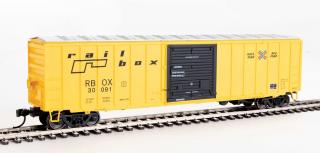 Walthers Mainline HO 50' ACF Exterior Post Boxcar - Railbox #30362