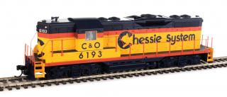 Walthers Mainline HO EMD GP9 - Phase II -  Chessie/C&amp;O #6193