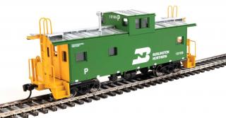 Walthers Mainline HO Wide-Vision Caboose -   Burlington Northern #10169