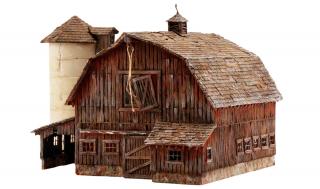 Woodland Scenics Rustic Barn - HO Scale Kit