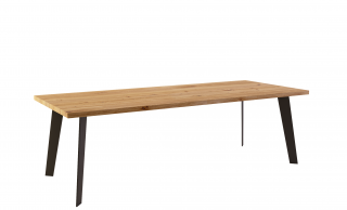 Jídelní stůl Nord Velikost stolu: 160x90cm, Dřevo: Dub sukatý, Odstín dřeva: Olej natural