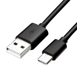 Datový kabel USB-C - propojovací nabíjecí - délka 27 cm - černý