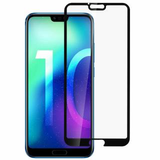 HONOR 10 - Ochranné tvrzené sklo s černým okrajem TGlass 9H na displej - 0,33mm 2.5D