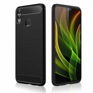 HONOR 8X MAX - pouzdro obal kryt PREMIUM CARBON gelové - černé