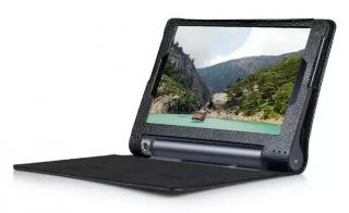 Lenovo YOGA Tablet 3 8&quot; - kožené pouzdro obal kryt se stojánkem