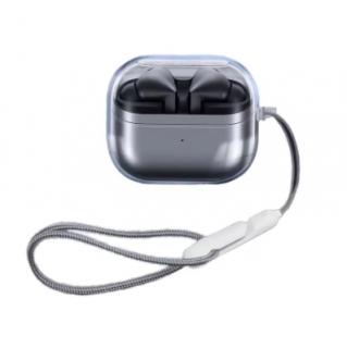 Obal pouzdro kryt pro sluchátka SAMSUNG GALAXY Buds3 Pro - čirý transparentní