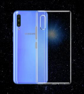 SAMSUNG GALAXY A50 - pouzdro (kryt, obal) gelové CRYSTAL - čiré