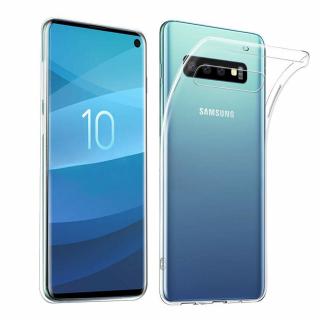 SAMSUNG GALAXY S10 - gelové pouzdro (kryt obal) CRYSTAL - čiré