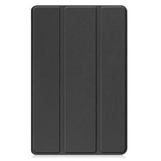 SAMSUNG GALAXY TAB A9 8.7&quot; (2023) - kožené pouzdro kryt obal se stojánkem - černé