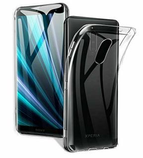 SONY XPERIA 1 - gelové pouzdro (kryt obal) CRYSTAL - čiré