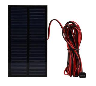 Fotovoltaický solární článek 5V/0,8W s USB micro (Solární panel s USB)