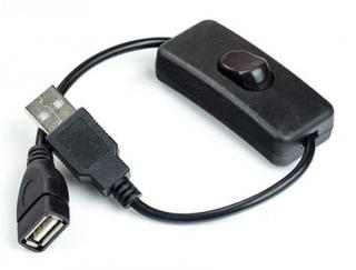 Kolébkový vypínač pro led pásky USB (Pro jednoduché zapnutí a vypnutí)