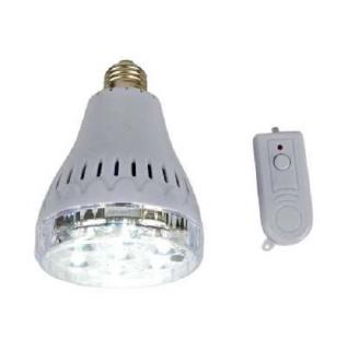 Light LED žárovka E27 3,5W dálkový ovladač, akumulátor (Žarovka s akumulátorem na DO )