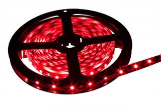 Lighting LED pásek 3528 5metrů/300diod 24W voděodolný červený (Voděodolný pásek 3528 5 metrů)
