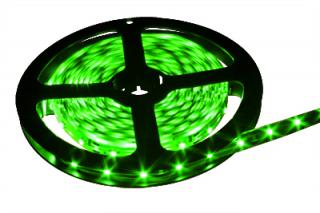 Lighting LED pásek 3528 5metrů/300diod 24W voděodolný zelený (Voděodolný pásek 3528 5 metrů)