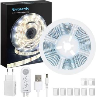 Lighting LED pásek DC5V USB 4x 0,5m/120diod 10W voděodolný čistá bílá (LED pásek 4x 0,5 metru s USB)