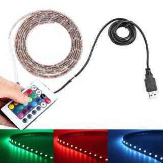 Lighting LED pásek DC5V USB SMD3528 RGB 1 m/60diod IP20 (LED pásek RGB 1 metr s USB)