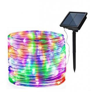 Solar 108/10 Solární vánoční hadice - RGB, 100LED/12Metrů (Solární hadice vánoční 12 metrů)