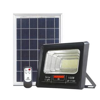 Solar-156 Solární světelný systém 100W, dálkový ovladač  (Solární zahradní svítidlo)
