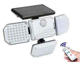 Solar 181 Solární LED světlo s PIR čidlem pohybu 181x LED (Solární LED světlo s PIR čidlem pohybu)